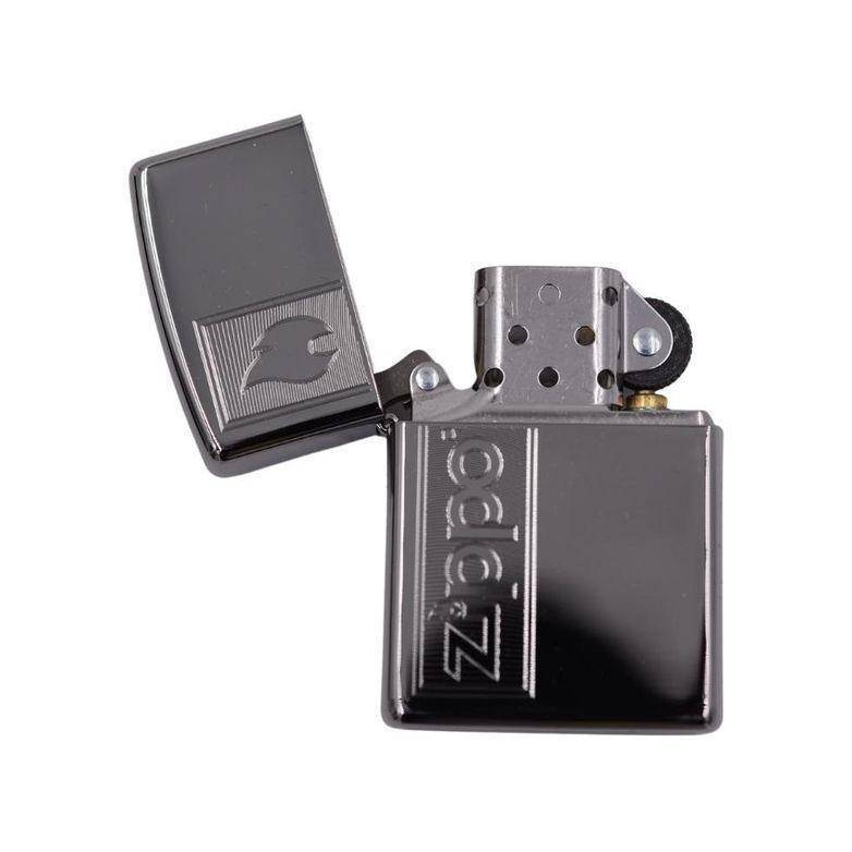 Zippo 250 AE401308 High Polish Chrome Zippo Design Windproof Lighter, , large image number 1