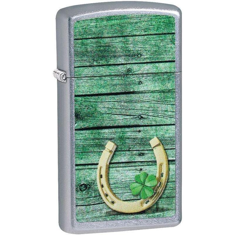 Zippo 151 Spectrum Horseshoe Clovers Design Windproof Lighter, , large image number 0