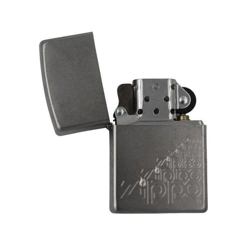 Zippo 205 AE184041 Satin Chrome Zippo Windproof Lighter, , large image number 3