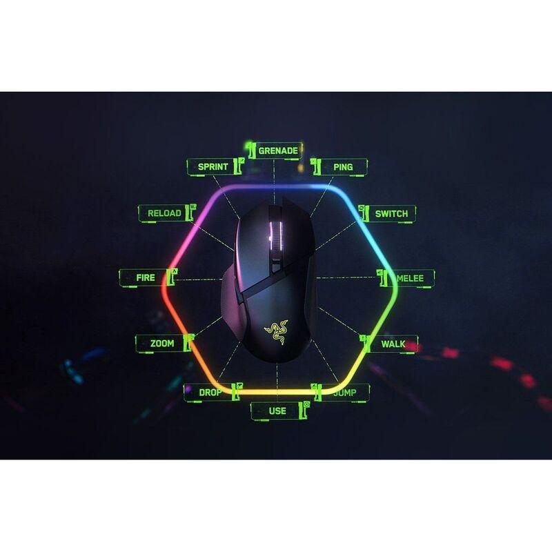 Razer Basilisk V3 Pro Customizable Wireless Gaming Mouse - Black, , medium