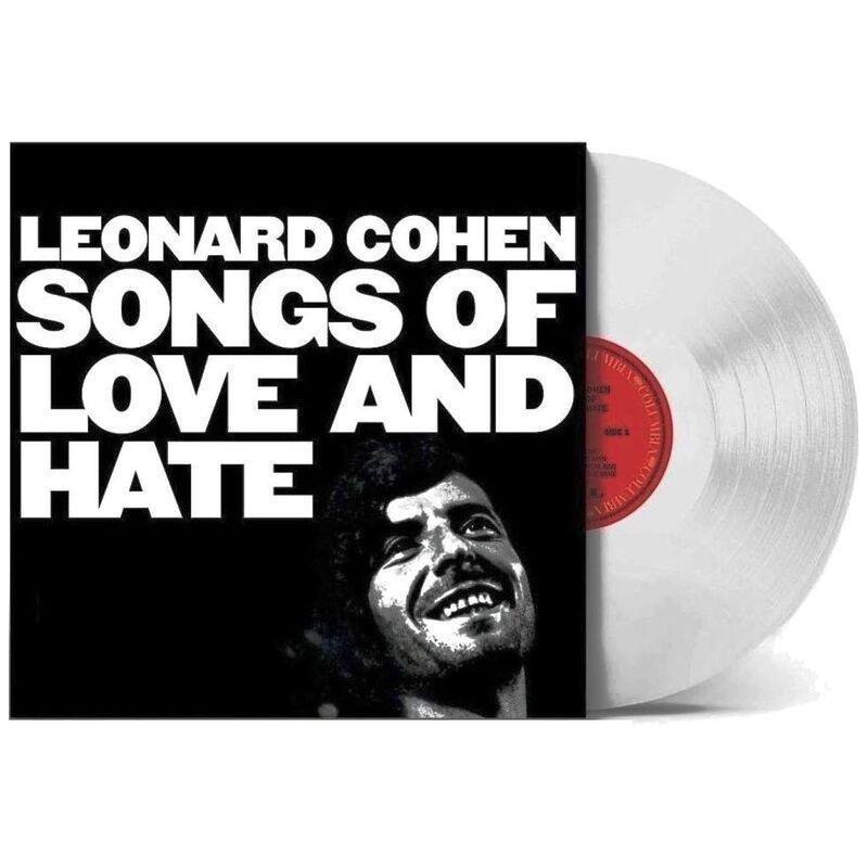Songs Of Love And Hate (White Colored Vinyl) (50Th Anniversary Edition) | Leonard Cohen, , large image number 0