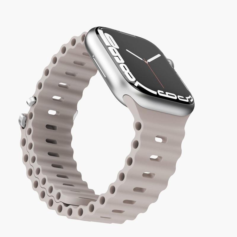 VONMAHLEN Wave Band Case 2 Band One Cream (For Apple Watch 42 mm / 44 mm / 45 mm / 49 mm), , large image number 2