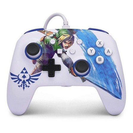 POWERA - PowerA Enhanced Wired Controller for Nintendo Switch - Master Sword Attack