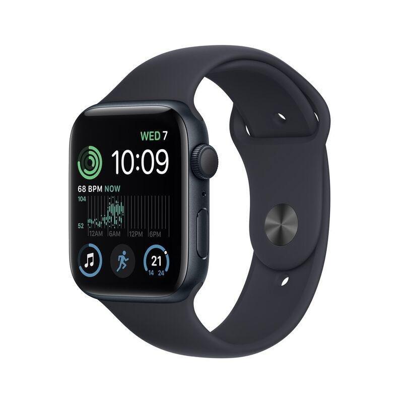 Apple Watch SE 2 (2022) GPS 40mm Midnight Aluminum Case with Midnight Sport Band, , large image number 0