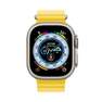 APPLE - Apple Watch Ultra GPS + Cellular 49mm Gold Titanium Case with Yellow Ocean Band