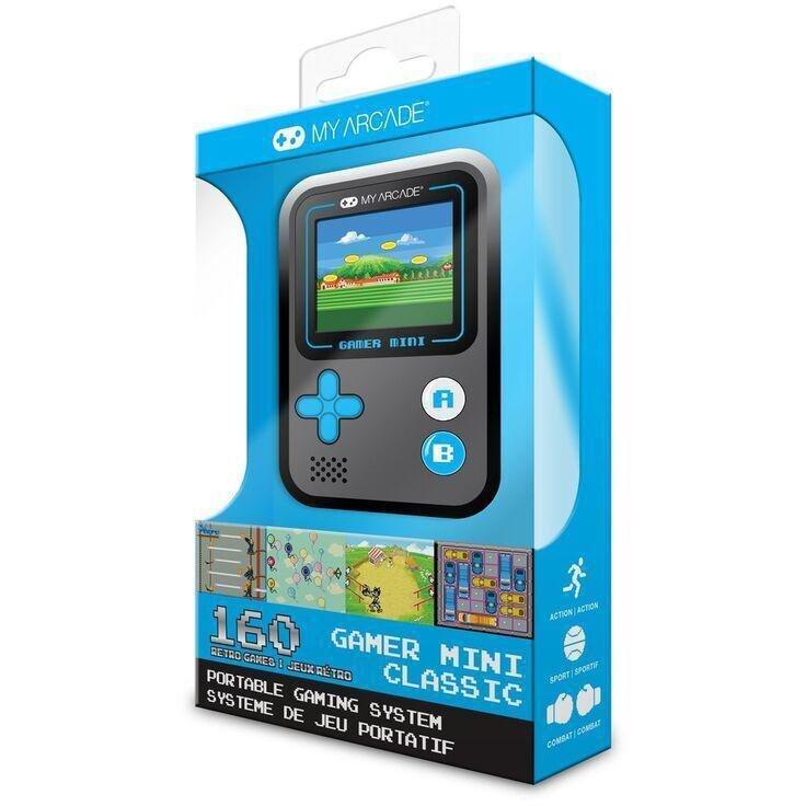 My Arcade Gamer Mini Classic (160 Games In 1) - Black/Blue, , large image number 2