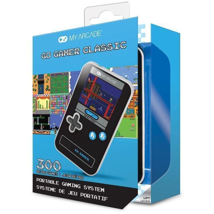 My Arcade Go Gamer Classic (300 Games In 1) - Black/Blue, , large image number 1