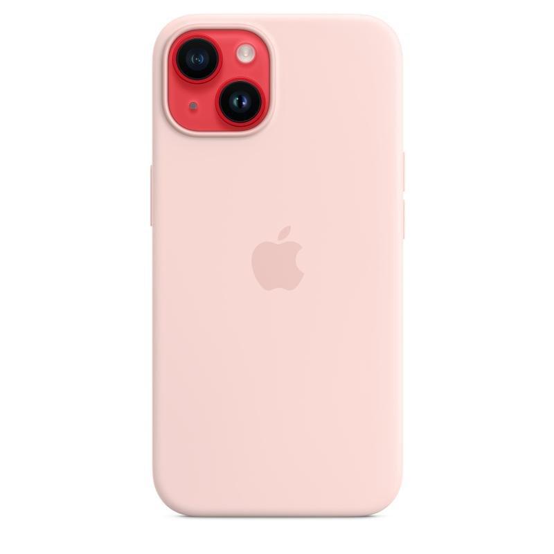 Apple Silicone Case with MagSafe for iPhone 14 - Chalk Pink, , large image number 2