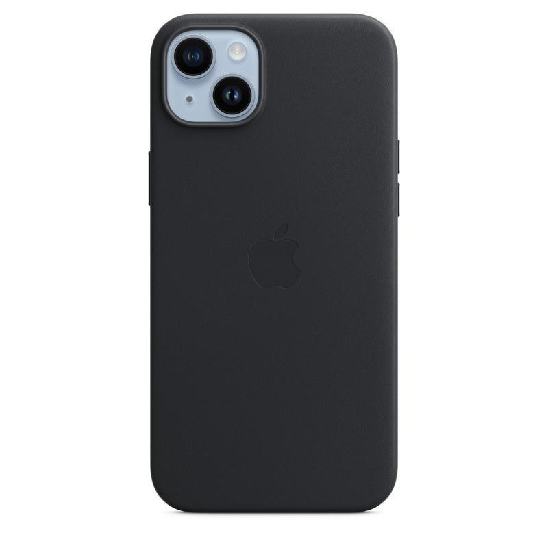 Apple Leather Case with MagSafe for iPhone 14 Plus - Ink, , large image number 0
