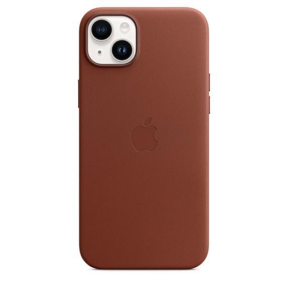 Apple Leather Case with MagSafe for iPhone 14 Plus - Umber, , large image number 1