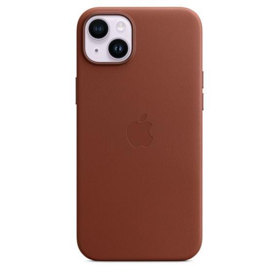 Apple Leather Case with MagSafe for iPhone 14 Plus - Umber, , large image number 3