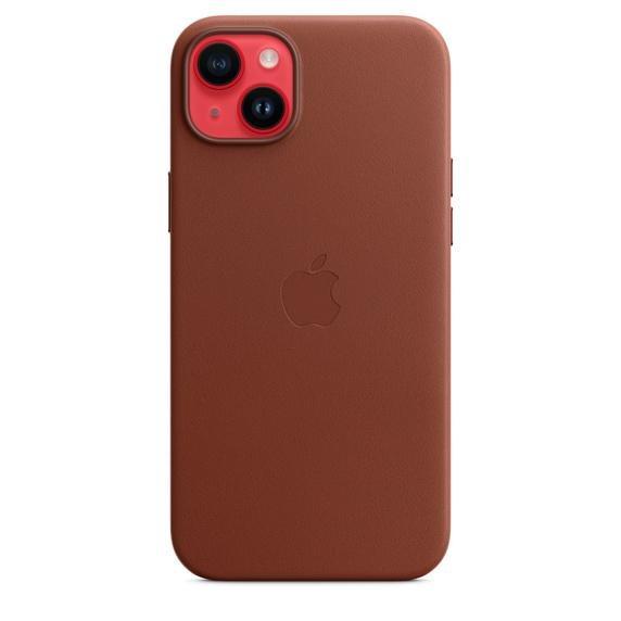 Apple Leather Case with MagSafe for iPhone 14 Plus - Umber, , large image number 4