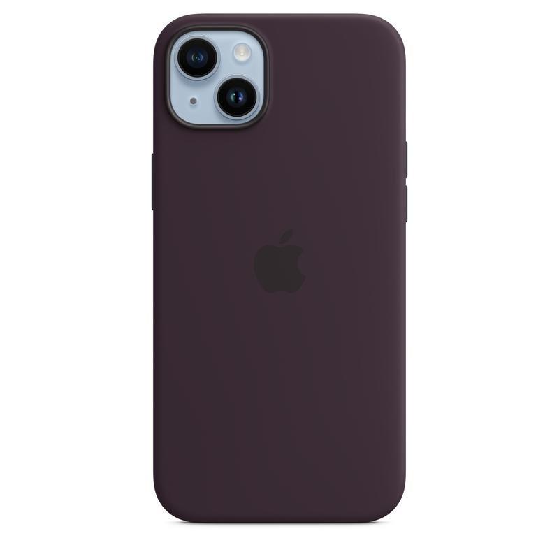 Apple Silicone Case with MagSafe for iPhone 14 Plus - Elderberry, , large image number 0