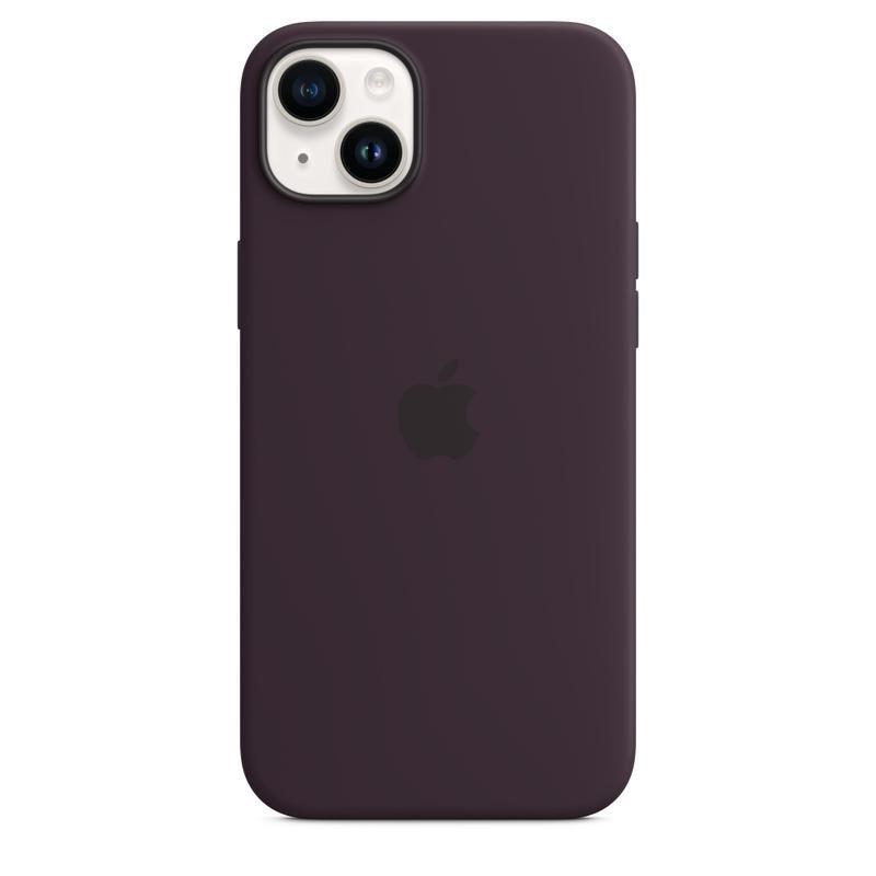 Apple Silicone Case with MagSafe for iPhone 14 Plus - Elderberry, , large image number 4