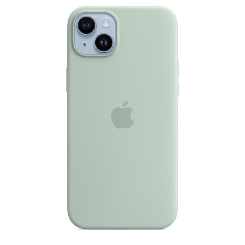 Apple Silicone Case with MagSafe for iPhone 14 Plus - Succulent, , large image number 0