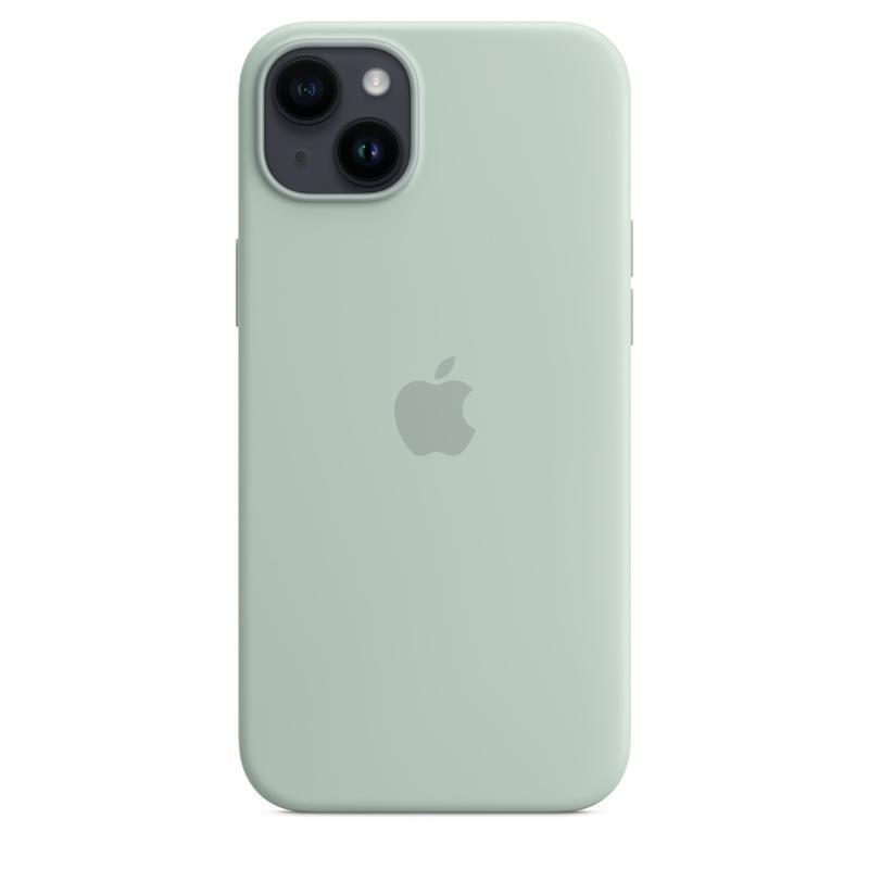 Apple Silicone Case with MagSafe for iPhone 14 Plus - Succulent, , large image number 1