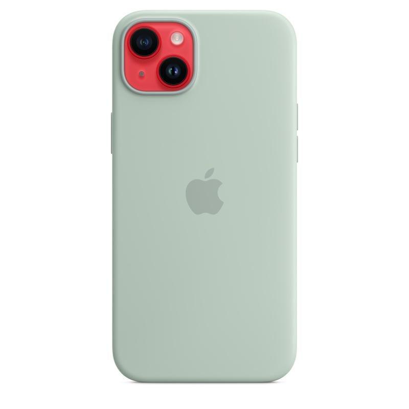 Apple Silicone Case with MagSafe for iPhone 14 Plus - Succulent, , large image number 2