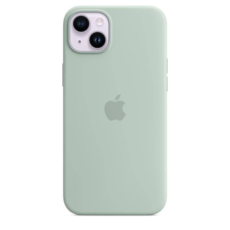 Apple Silicone Case with MagSafe for iPhone 14 Plus - Succulent, , large image number 3