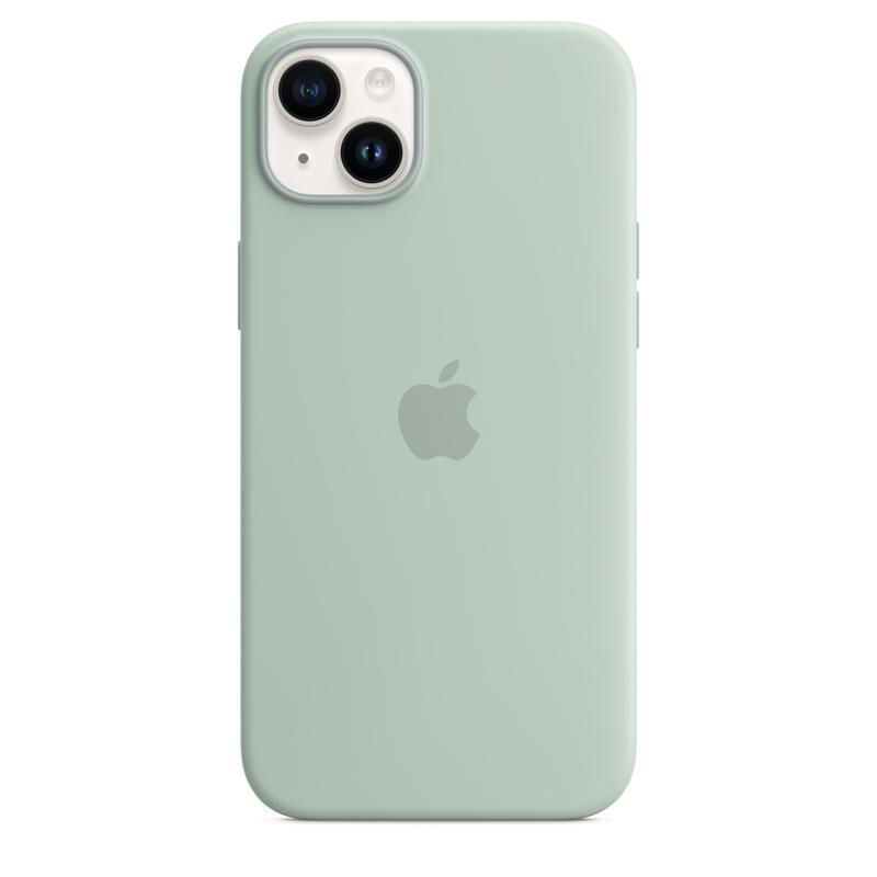 Apple Silicone Case with MagSafe for iPhone 14 Plus - Succulent, , large image number 4
