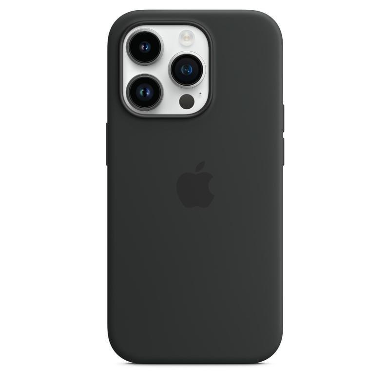 Apple Silicone Case with MagSafe for iPhone 14 Pro - Midnight, , large image number 4