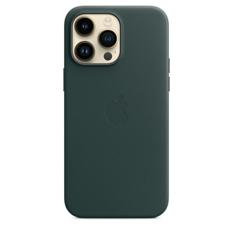 Apple Leather Case with MagSafe for iPhone 14 Pro Max - Forest Green, , large image number 3