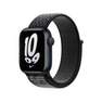 APPLE - Apple 41mm Nike Sport Loop for Apple Watch - Black/Summit White