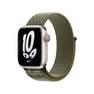 APPLE - Apple 41mm Nike Sport Loop for Apple Watch - Sequoia/Pure Platinum