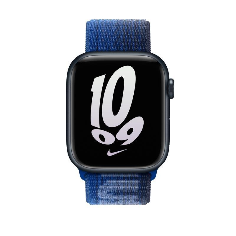 Apple 45mm Nike Sport Loop for Apple Watch - Game Royal/Midnight Navy, , large image number 2