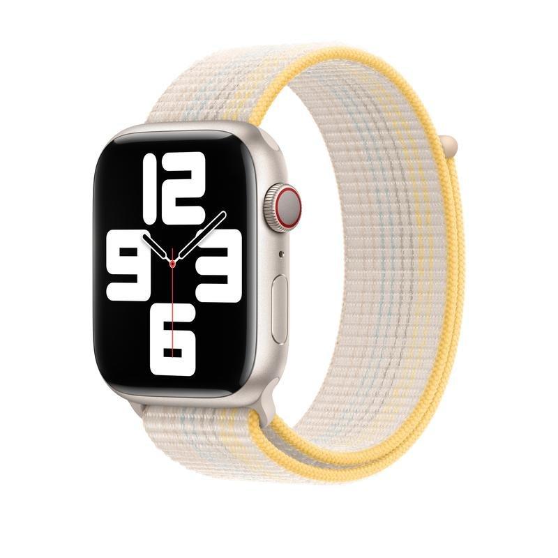 Apple 45mm Sport Loop for Apple Watch - Starlight, , large image number 1
