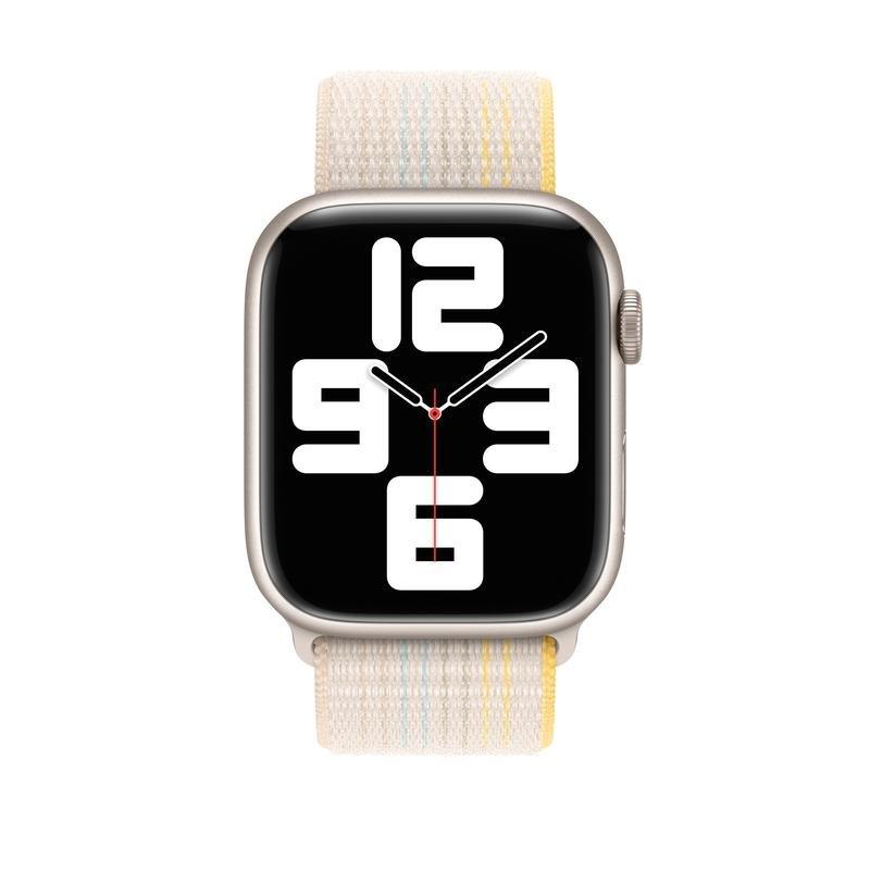 Apple 45mm Sport Loop for Apple Watch - Starlight, , large image number 2