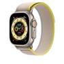 APPLE - Apple 49mm Trail Loop for Apple Watch - Yellow/Beige - M/L