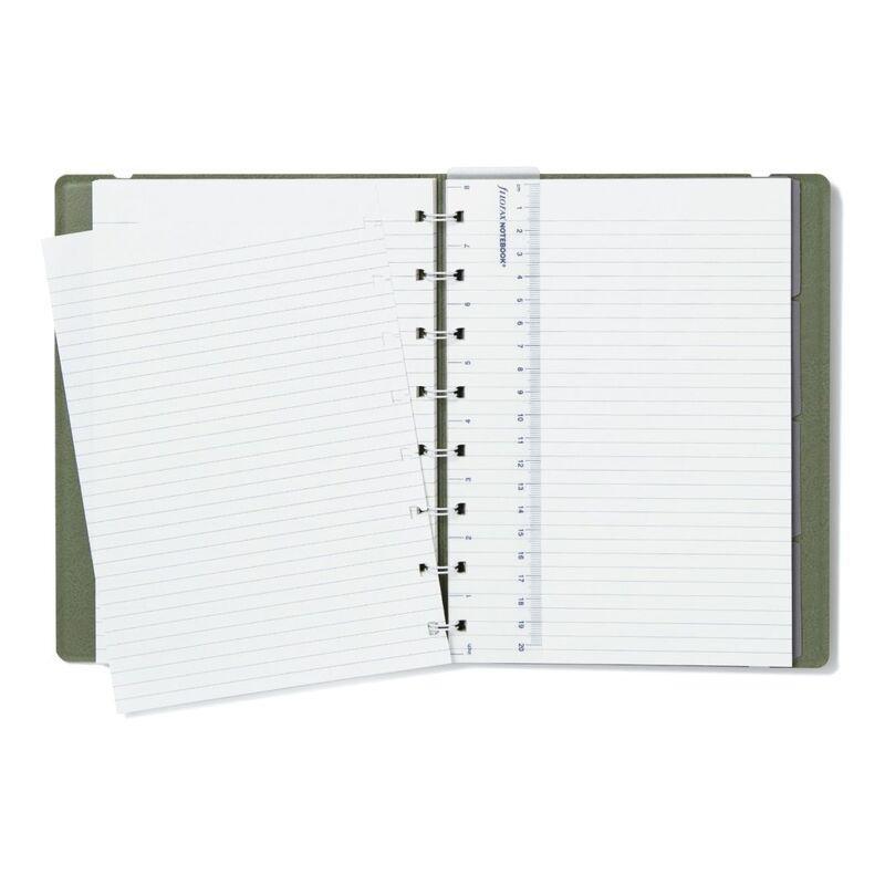 Filofax Refillable Notebook A5 Ruled Jade, , large image number 1
