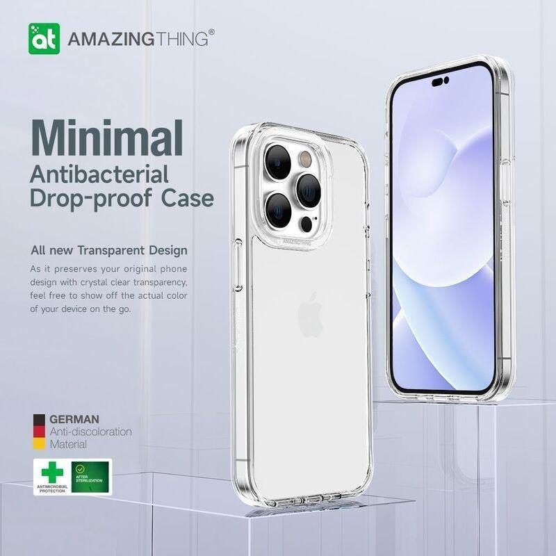 AMAZINGThing iPhone 14 Pro Minimal Drop Proof Case - Clear, , large image number 1
