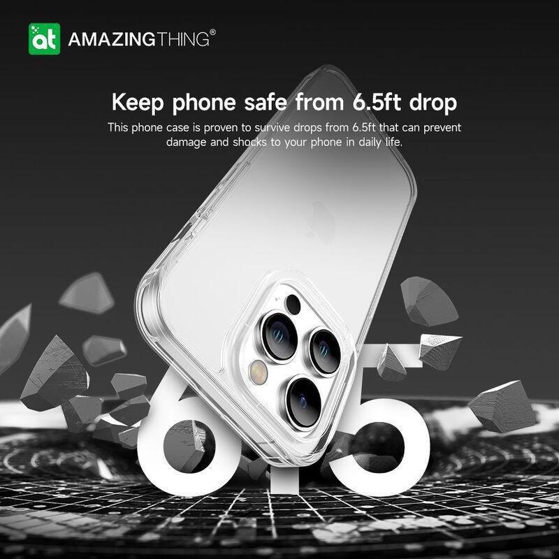AMAZINGThing iPhone 14 Pro Minimal Drop Proof Case - Clear, , large image number 2