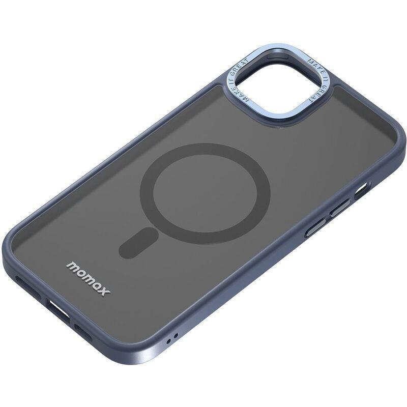 Momax iPhone 14 Pro Hybrid Magnetic Case - Blue, , large image number 4