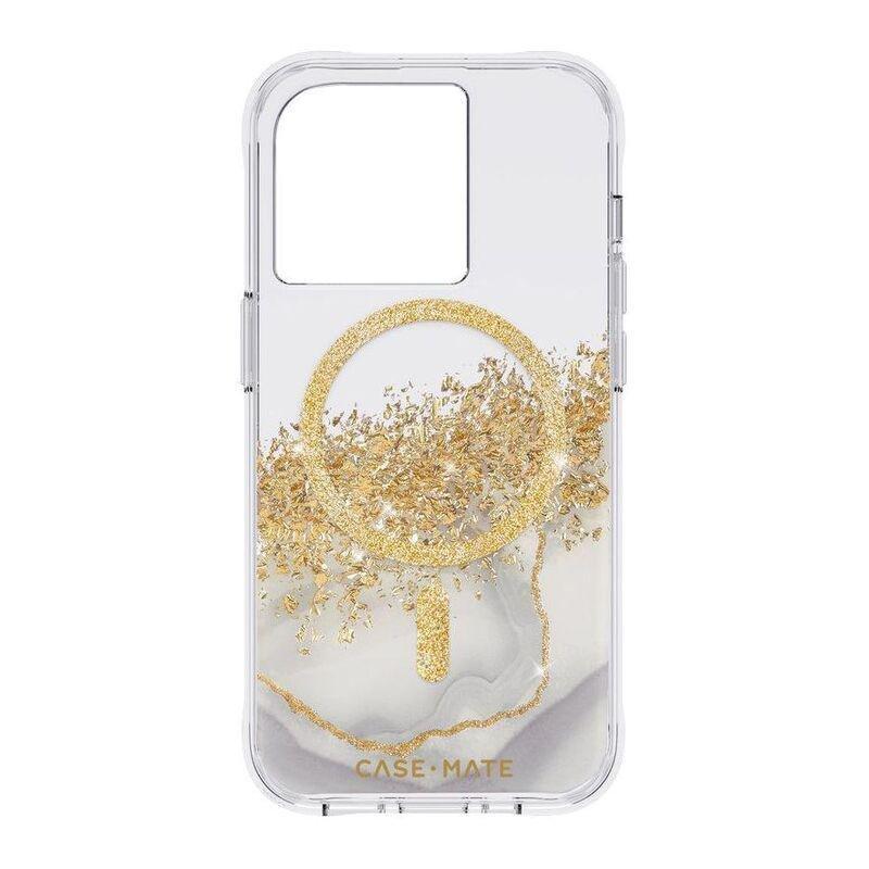 Case-Mate iPhone 14 Pro Case - Karat Marble with Magsafe, , large image number 0