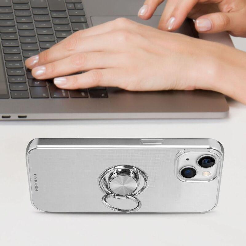 Hyphen Ring Case for iPhone 14 Plus - Silver, , large image number 3