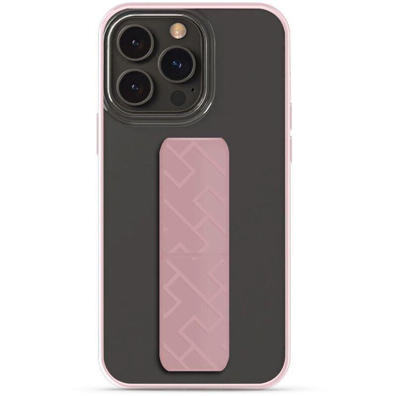 Hyphen Grip Holder Case for iPhone 14 Pro Max - Pink, , medium