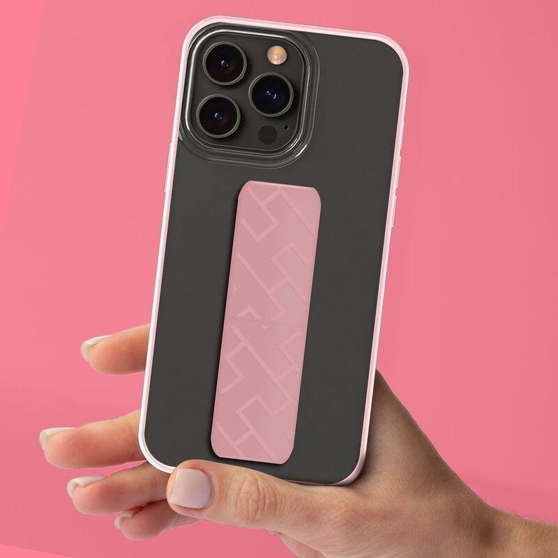 Hyphen Grip Holder Case for iPhone 14 Pro Max - Pink, , large image number 2