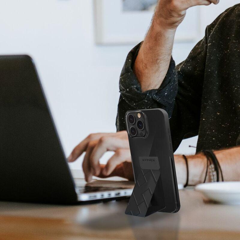 Hyphen Grip Holder Case for iPhone 14 Pro Max - Black, , large image number 2