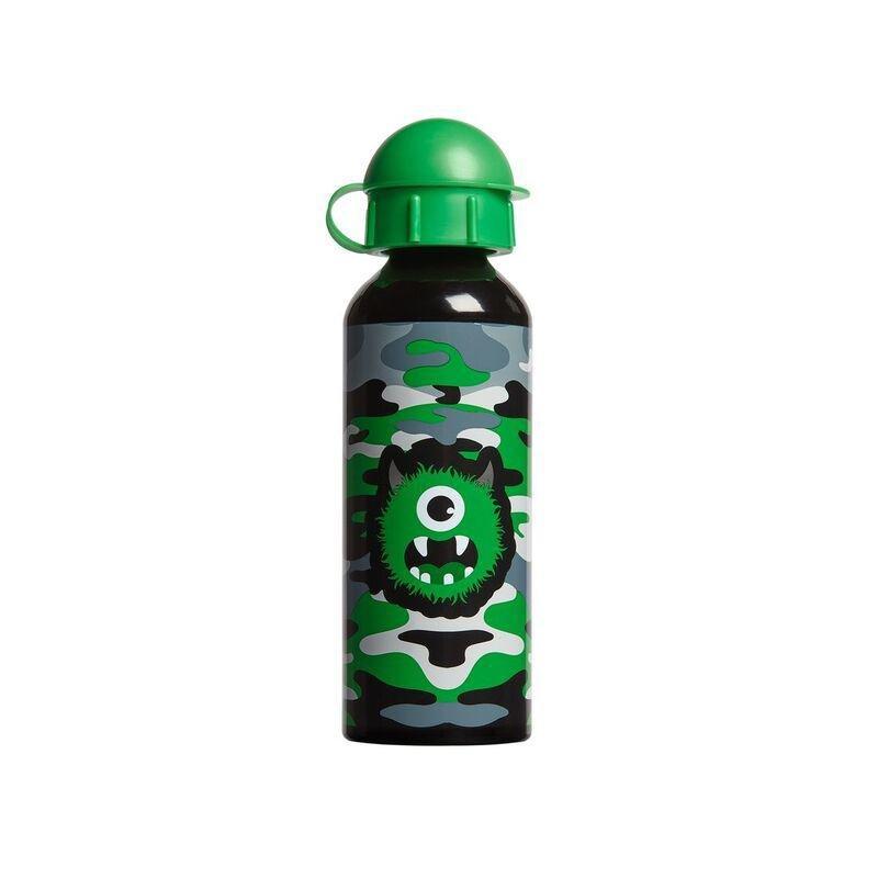 Tinc Monster Camo Metal Water Bottle 500ml - Green, , large image number 0