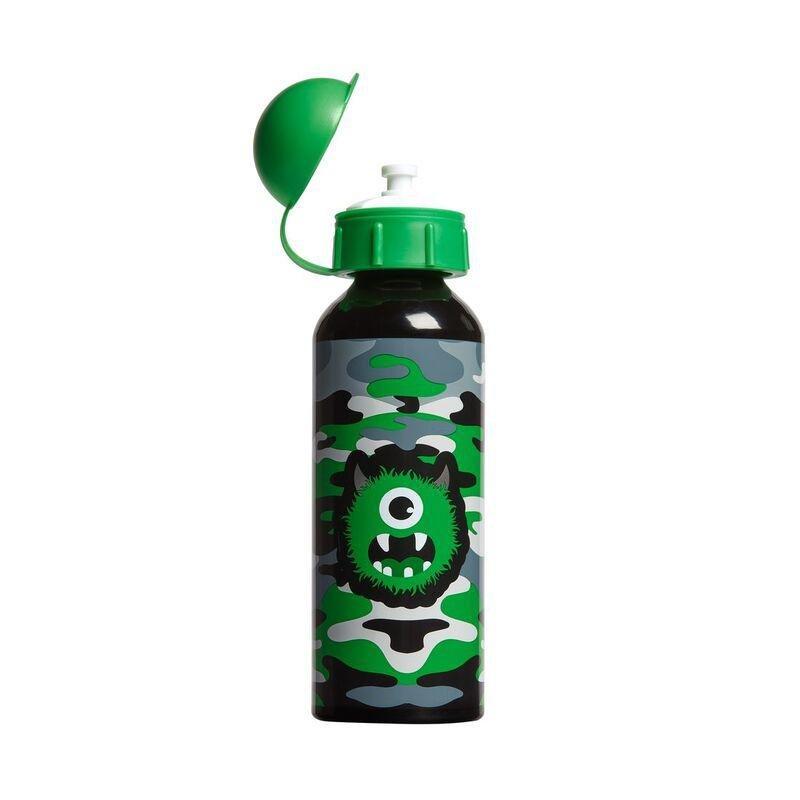 Tinc Monster Camo Metal Water Bottle 500ml - Green, , large image number 1