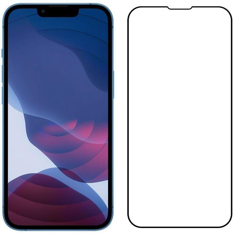 Baykron Screen Protector Clear Edge to Edge & Antibacterial with Applicator for iPhone 14 Plus, , large image number 1