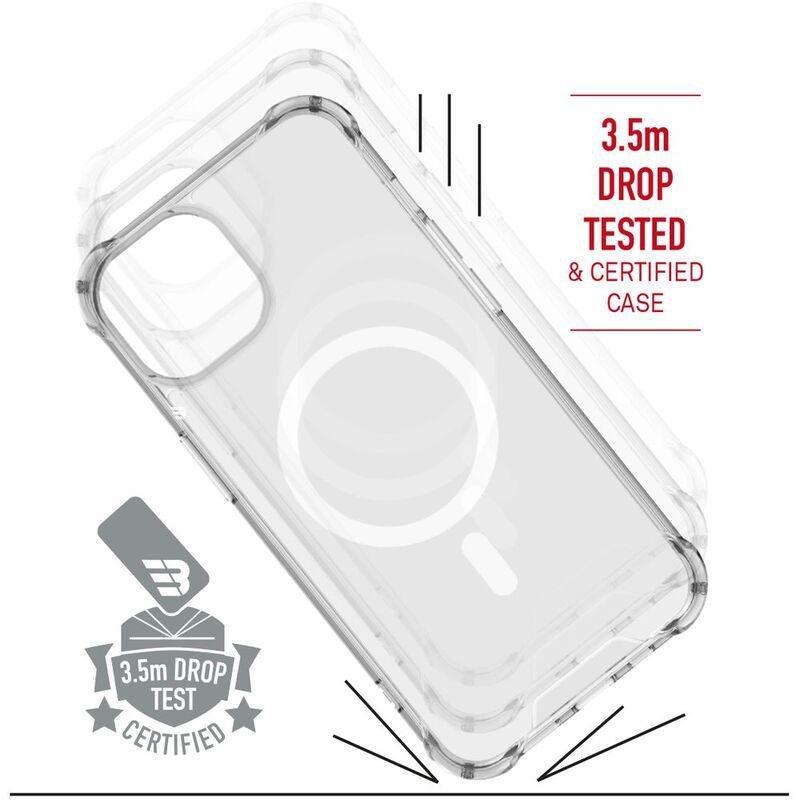Baykron Tough Clear Magsafe Compatible Antibacterial & Anti-Yellow Case for iPhone 14 Pro, , large image number 10
