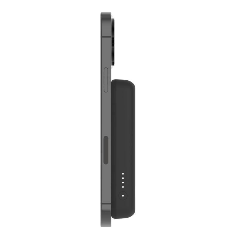 Belkin 5000mAh Magnetic Wireless Power Bank with Kick Stand for Smartphones - Black, , large image number 3