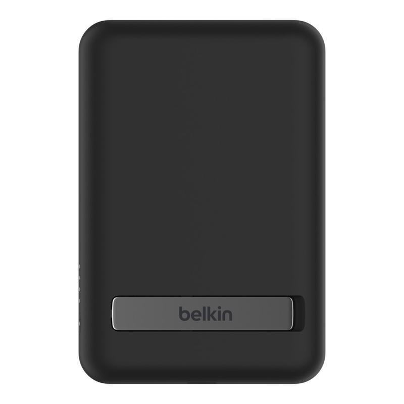 Belkin 5000mAh Magnetic Wireless Power Bank with Kick Stand for Smartphones - Black, , large image number 5