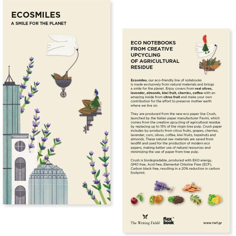 Flexbook Ecosmiles Ruled A5 Notebook - Medium - Cherry (13 x 21 cm), , large image number 4