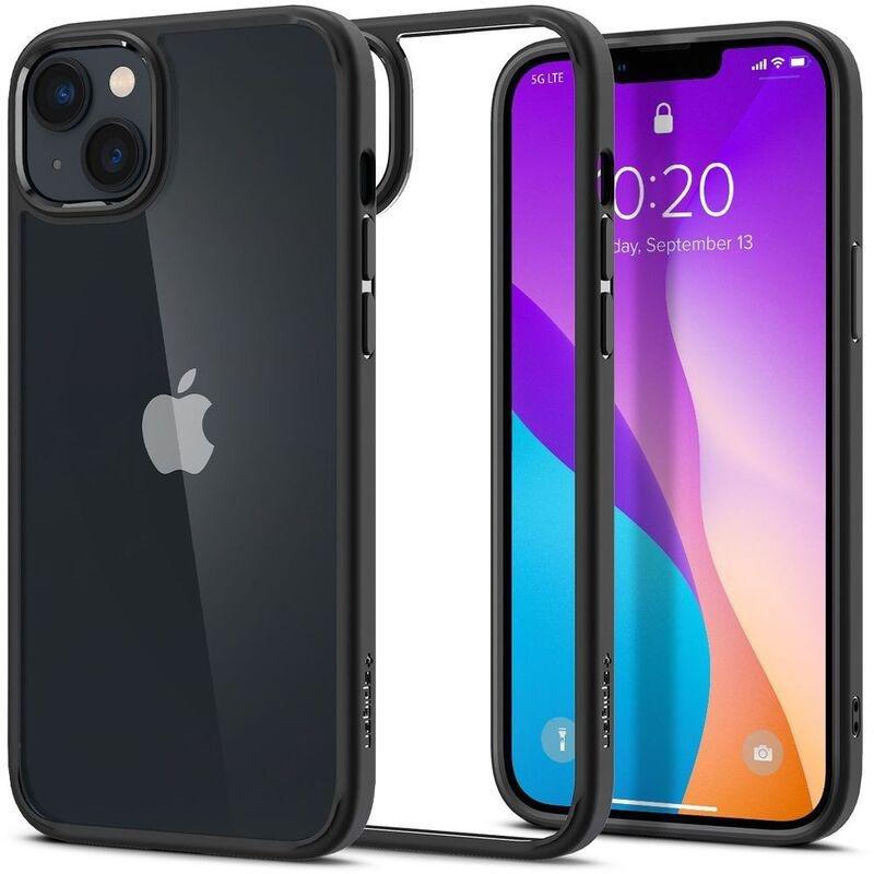 Spigen Crystal Hybrid Case for iPhone 14 Plus - Matte Black, , large image number 4