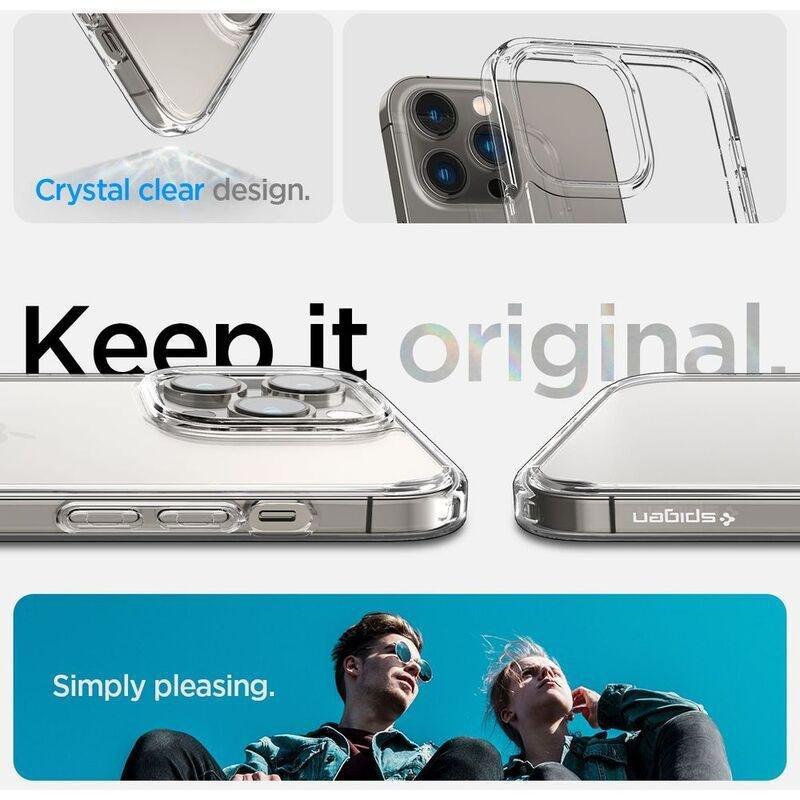 Spigen Crystal Hybrid Case for iPhone 14 Pro Max - Crystal Clear, , large image number 10
