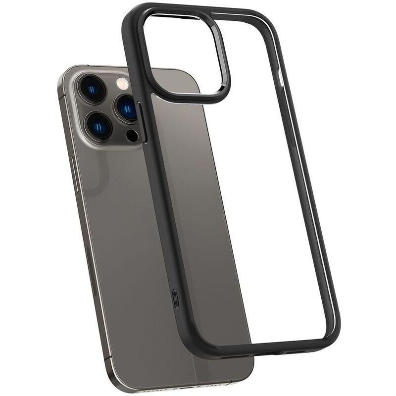 Spigen Crystal Hybrid Case for iPhone 14 Pro Max - Matte Black, , large image number 7